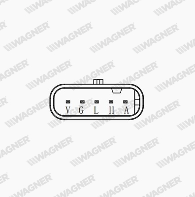 Wagner NOx-sensor, NOx-katalysator NOS00152
