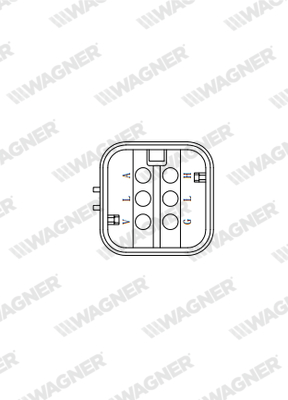 Wagner NOx-sensor, NOx-katalysator NOS00157