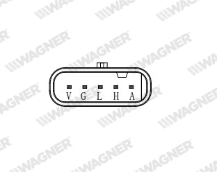 Wagner NOx-sensor, NOx-katalysator NOS00165