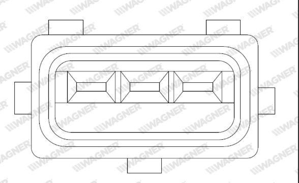 Wagner Sensor, smoorkleppenverstelling THR00012