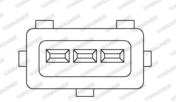 Wagner Sensor, smoorkleppenverstelling THR00016