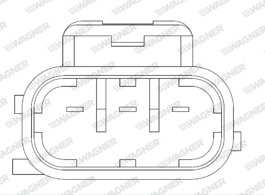 Wagner Sensor, smoorkleppenverstelling THR00018