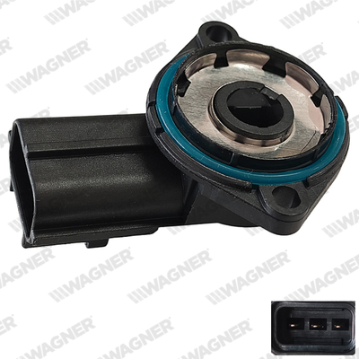 Sensor, smoorkleppenverstelling Wagner THR00021
