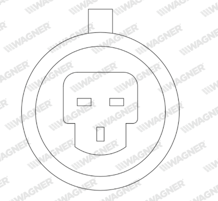 Wagner Sensor, smoorkleppenverstelling THR00022