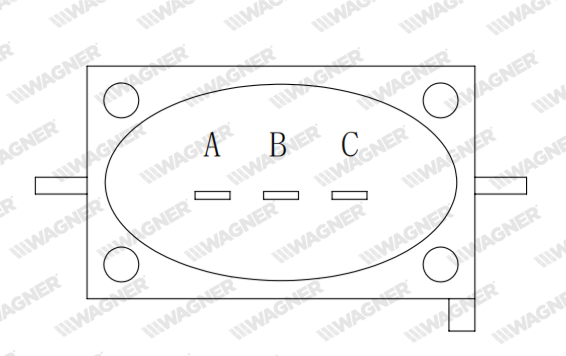 Wagner Sensor, smoorkleppenverstelling THR00023