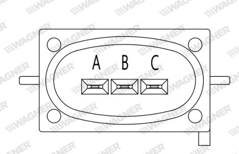 Wagner Sensor, smoorkleppenverstelling THR00024