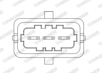 Wagner Sensor, smoorkleppenverstelling THR00025