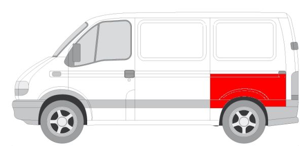 Blic Spatbord 6504-01-5088571P