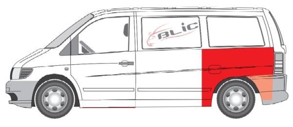 Blic Spatbord 6504-03-3541532P