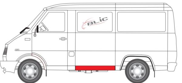 Blic Spatbord 6505-06-1150001P