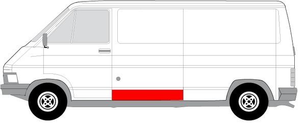 Blic Spatbord 6505-06-6061014P