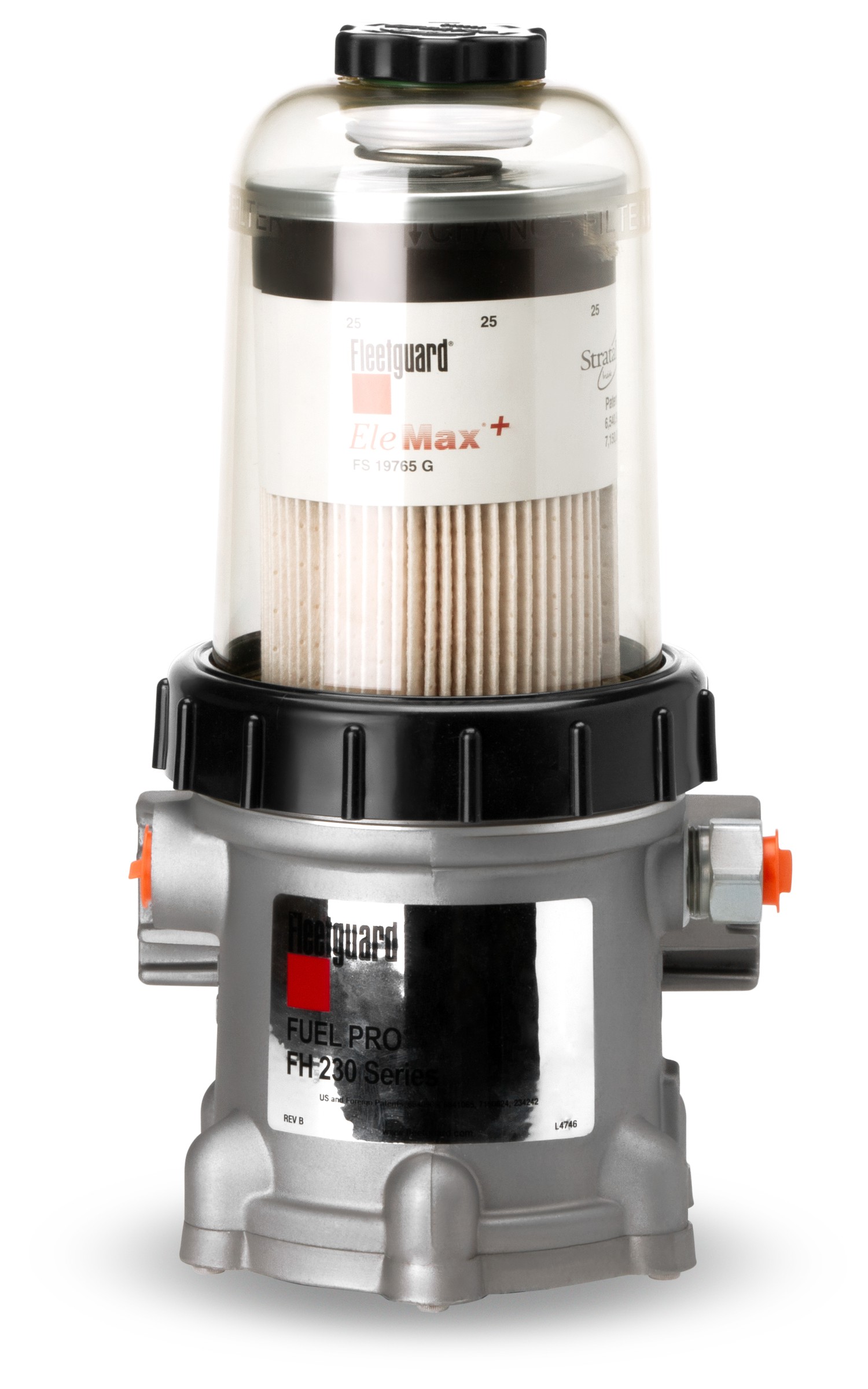 Behuizing, brandstoffilter Fleetguard FH23076