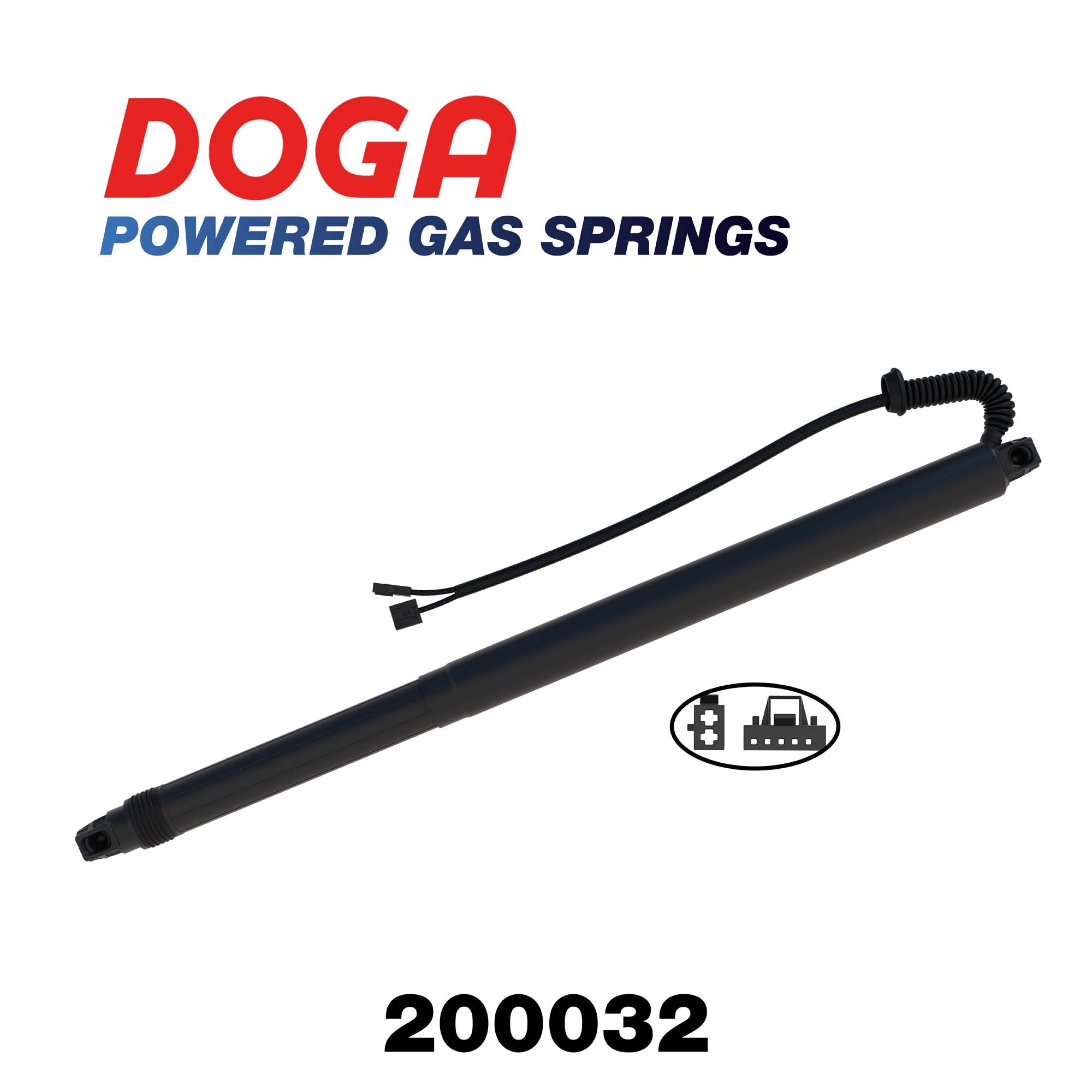 Elektromotor, achterklep DOGA 200032
