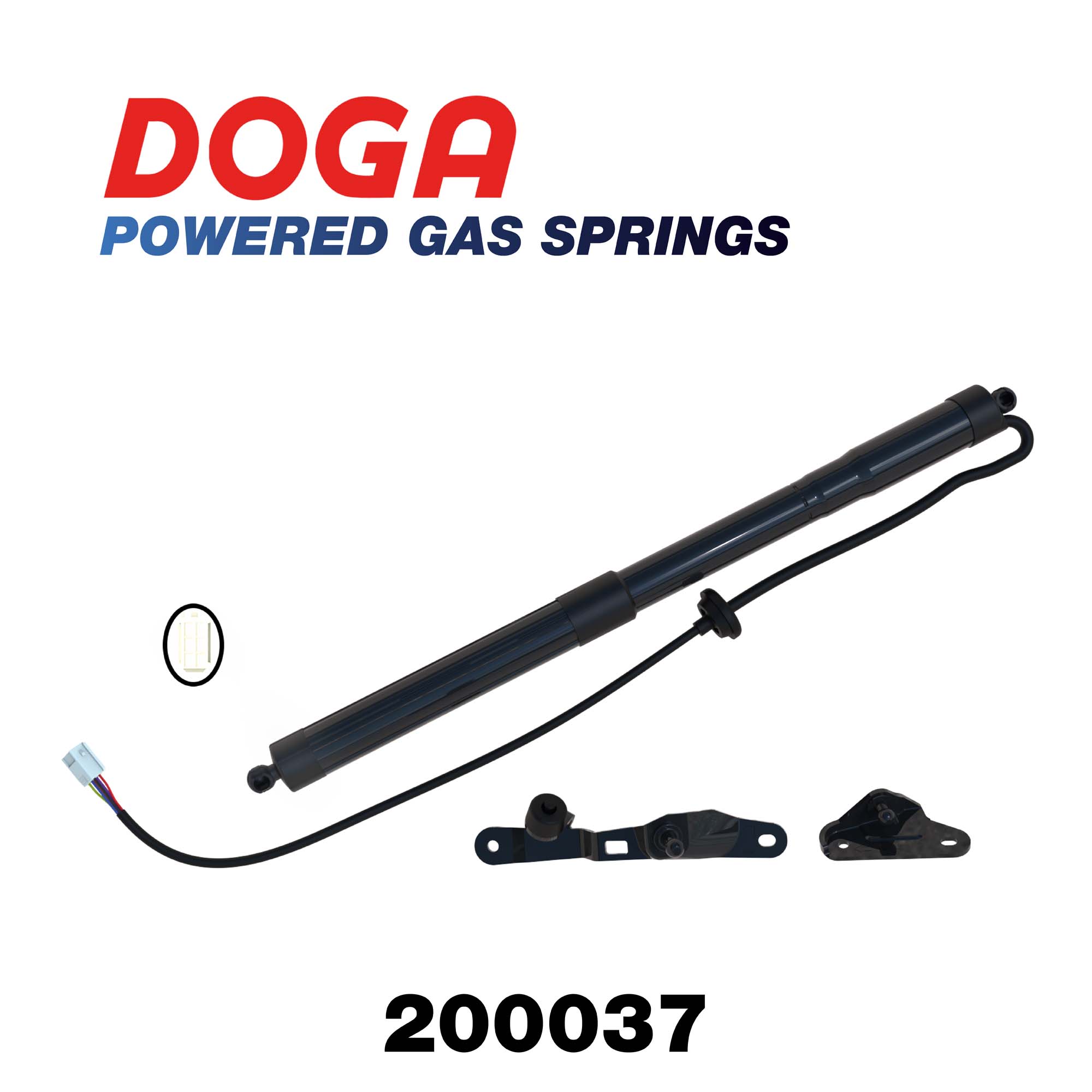 Elektromotor, achterklep DOGA 200037