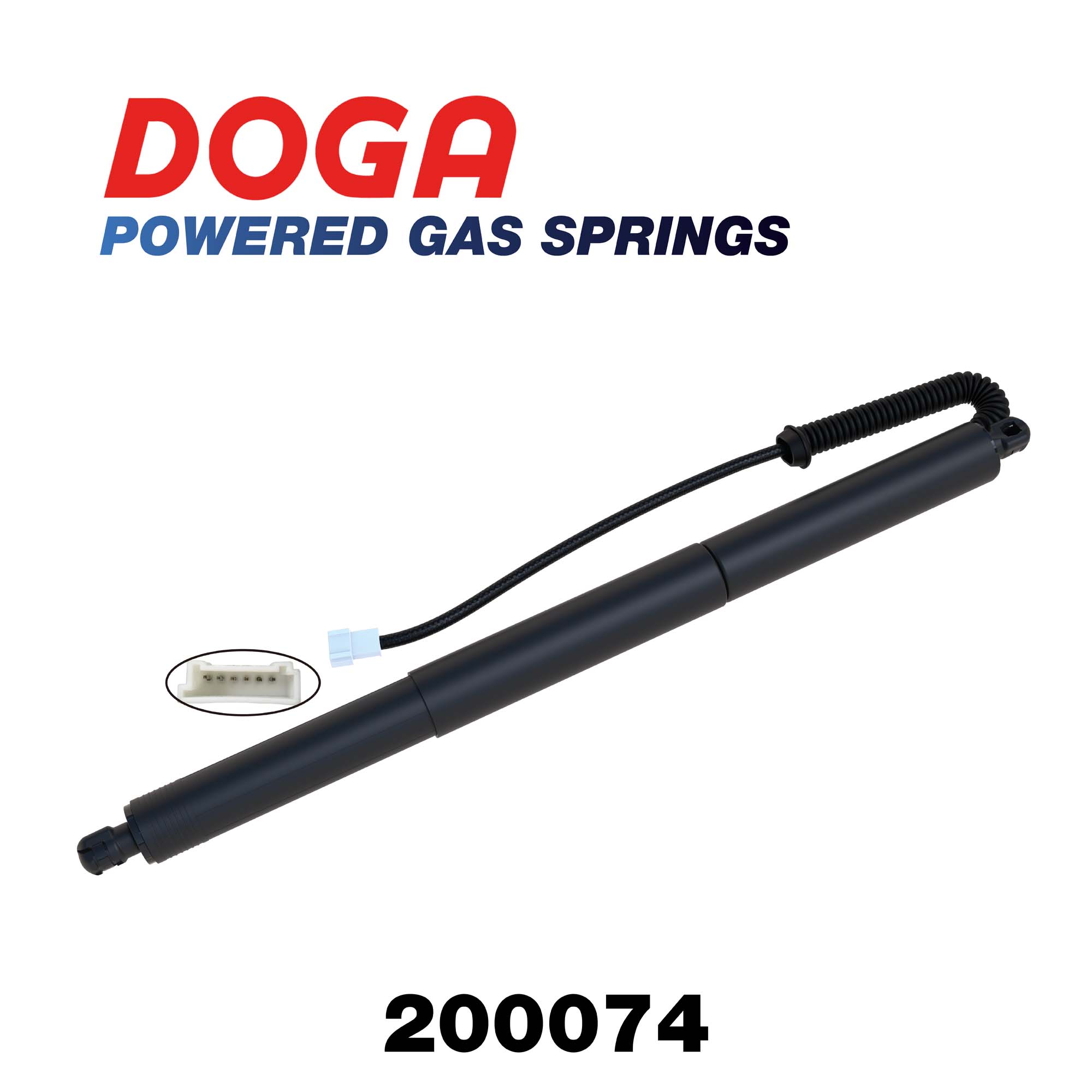 Elektromotor, achterklep DOGA 200074