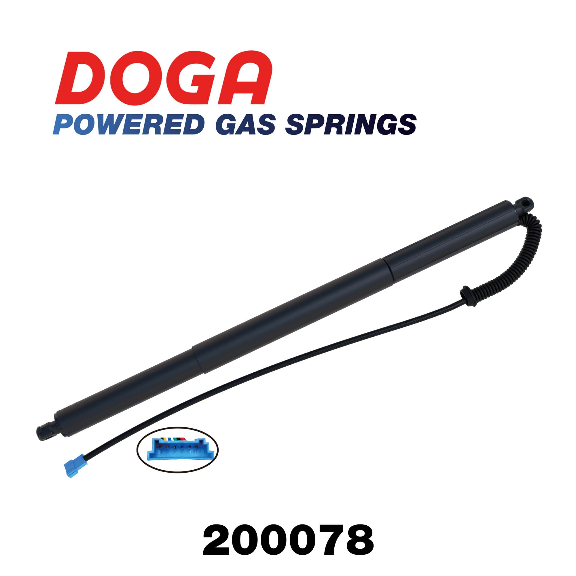 Elektromotor, achterklep DOGA 200078