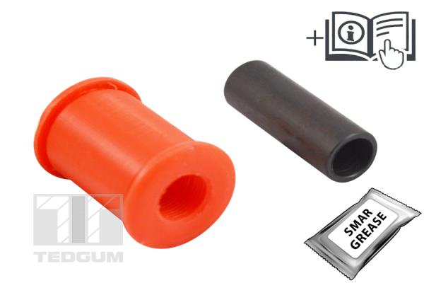 Draagarm-/ reactiearm lager Tedgum TED92855