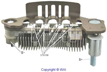WAI Dynamo gelijkrichter (Diodebrug) IMR10092