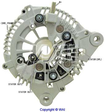 WAI Dynamo gelijkrichter (Diodebrug) MER523