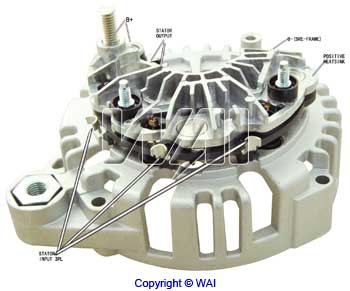 WAI Dynamo gelijkrichter (Diodebrug) MER525