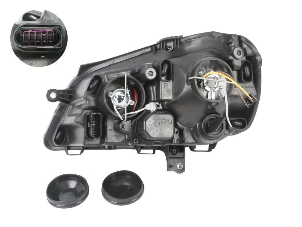 Abakus Koplamp 441-11A8R-LDEM2