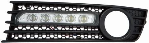 Dagrijdlampen Abakus D46-1601P-AEVC