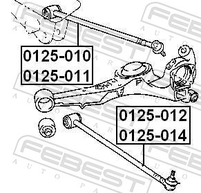 Febest Draagarm 0125-014