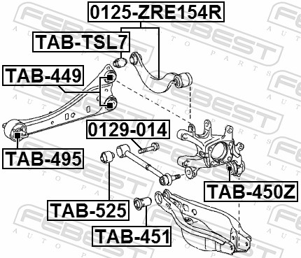 Febest Schroef 0129-014