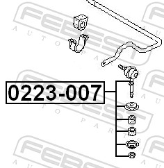 Febest Stabilisatorstang 0223-007