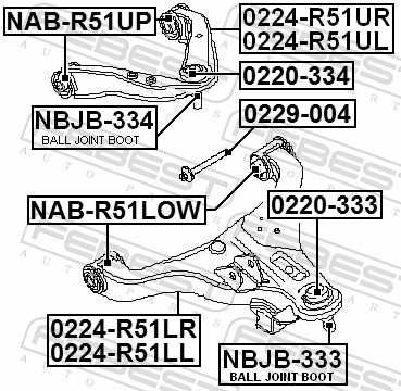 Febest Schroef 0229-004