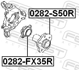 Febest Wielnaaf 0282-S50R