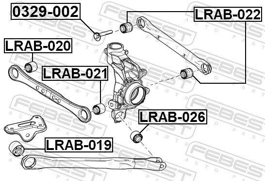 Febest Schroef 0329-002