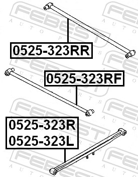 Febest Draagarm 0525-323R