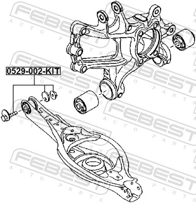 Febest Schroef 0529-002-KIT