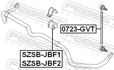 Febest Stabilisatorstang 0723-GVT