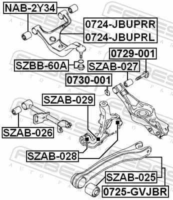 Febest Schroef 0729-001