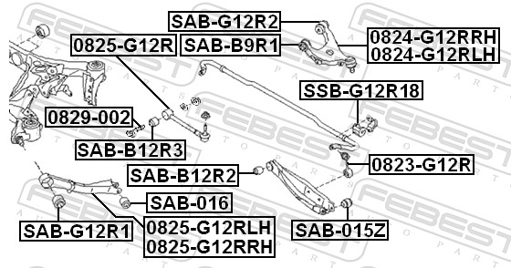 Febest Schroef 0829-002