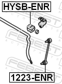 Febest Stabilisatorstang 1223-ENR