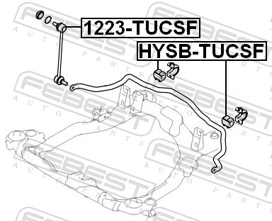 Febest Stabilisatorstang 1223-TUCSF