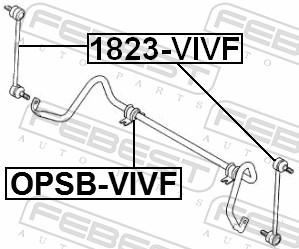 Febest Stabilisatorstang 1823-VIVF