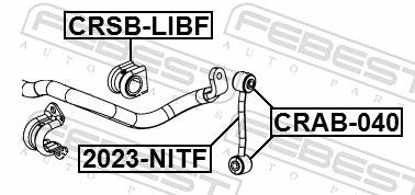 Febest Stabilisatorstang 2023-NITF