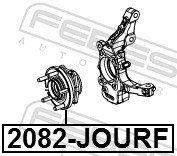 Febest Wielnaaf 2082-JOURF