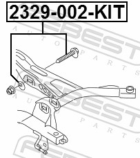 Febest Schroef 2329-002-KIT