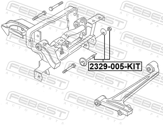 Febest Schroef 2329-005-KIT