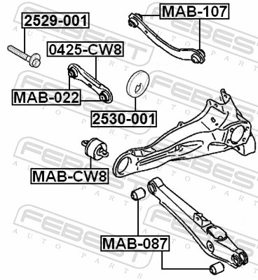 Febest Schroef 2529-001