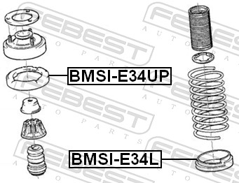 Febest Veerschotel BMSI-E34UP