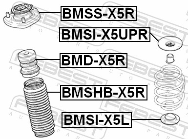 Febest Veerschotel BMSI-X5UPR