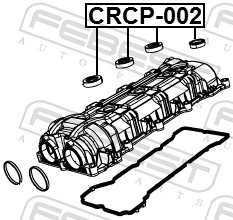 Febest Afdichting bougieschacht CRCP-002