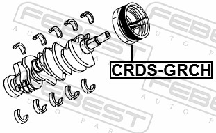 Febest Krukaspoelie CRDS-GRCH