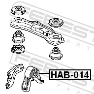 Febest Differentieel keerring HAB-014